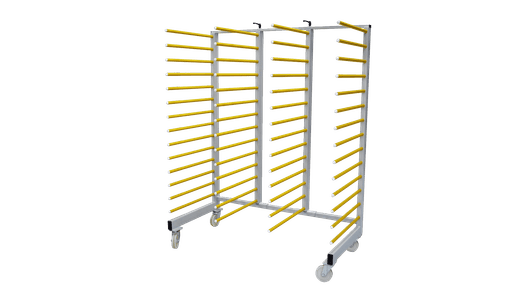 Drying racks Cure and dry coatings quickly, ensuring efficient production. View here.