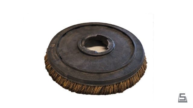 Pad brush cleaner