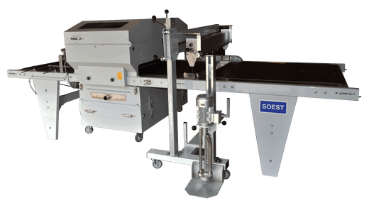 Spraying curtain coating machine